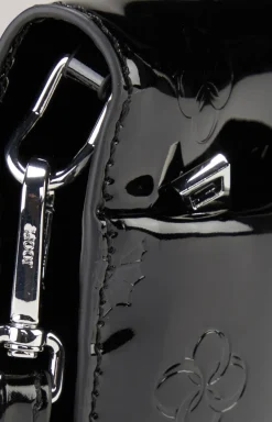 Clutch Decoro Lucente Cadea in Schwarz