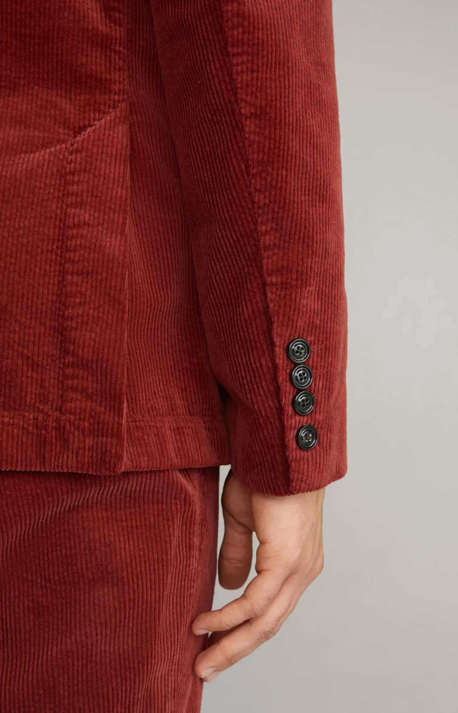 Cord-Sakko Hedvin in Rot