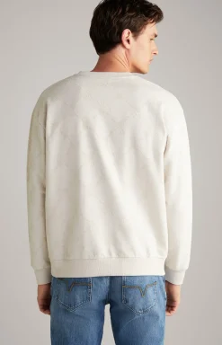 Cornflower Sweatshirt Tadeo in Hellbeige