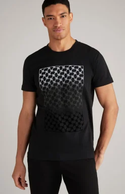 Cornflower T-Shirt Baptiste in Schwarz