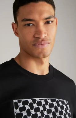 Cornflower T-Shirt Baptiste in Schwarz