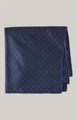 Cornflower-Einstecktuch in Dunkelblau