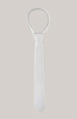 Cornflower-Krawatte in Hellgrau