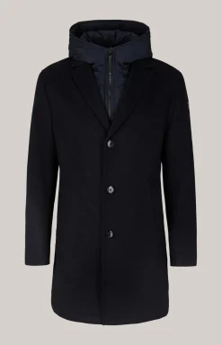 Cornflower-Mantel Mailor in Navy