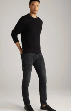 Cornflower-Pullover Ravon in Schwarz gemustert