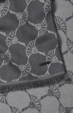 Cornflower-Schal Felix in Dunkelgrau