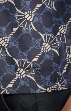 Cornflower-T-Shirt Bartek in Dunkelblau