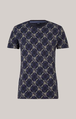 Cornflower-T-Shirt Bartek in Dunkelblau