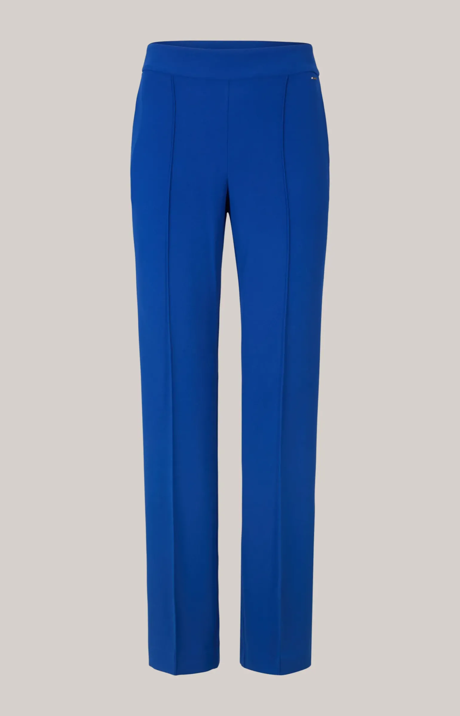 Crêpe-Hose in Royalblau