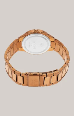 Damen-Armbanduhr in Roségold