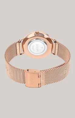 Damen-Armbanduhr in Roségold