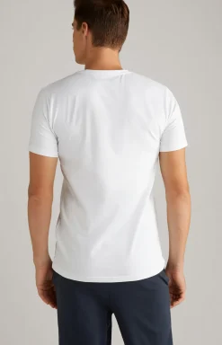 2er Pack Fine Cotton T-Shirts in Weiß