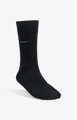 2er-Pack Finest Organic Cotton Socken in Schwarz