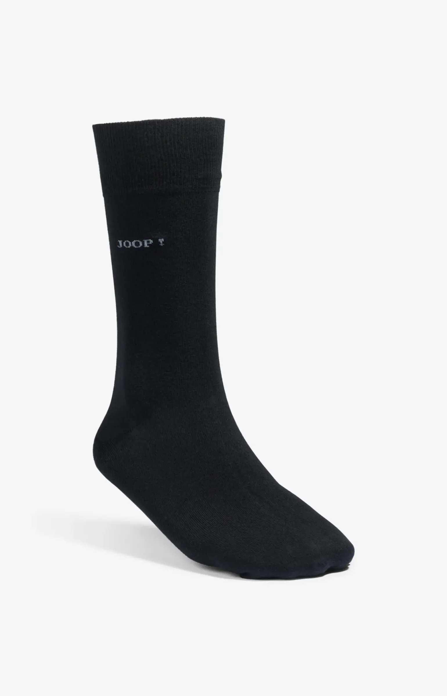2er-Pack Finest Organic Cotton Socken in Schwarz