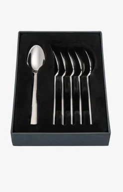 Espresso-Löffel Dining Glamour - 6 tlg. - satiniert