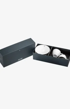 Espressotasse Single Cornflower - 2er Set in Weiß