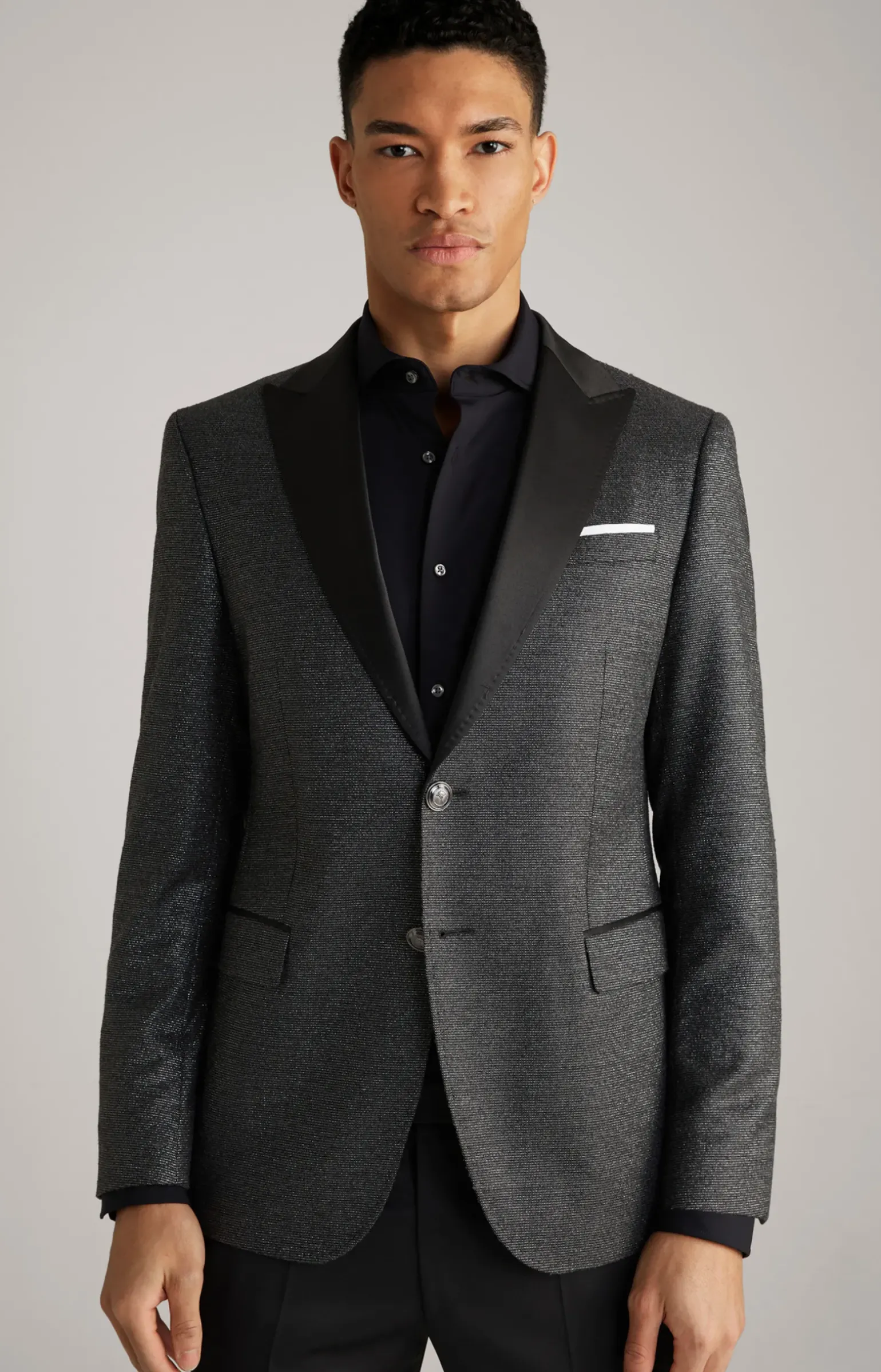 Evening-Sakko Horace in Anthrazit/Silber