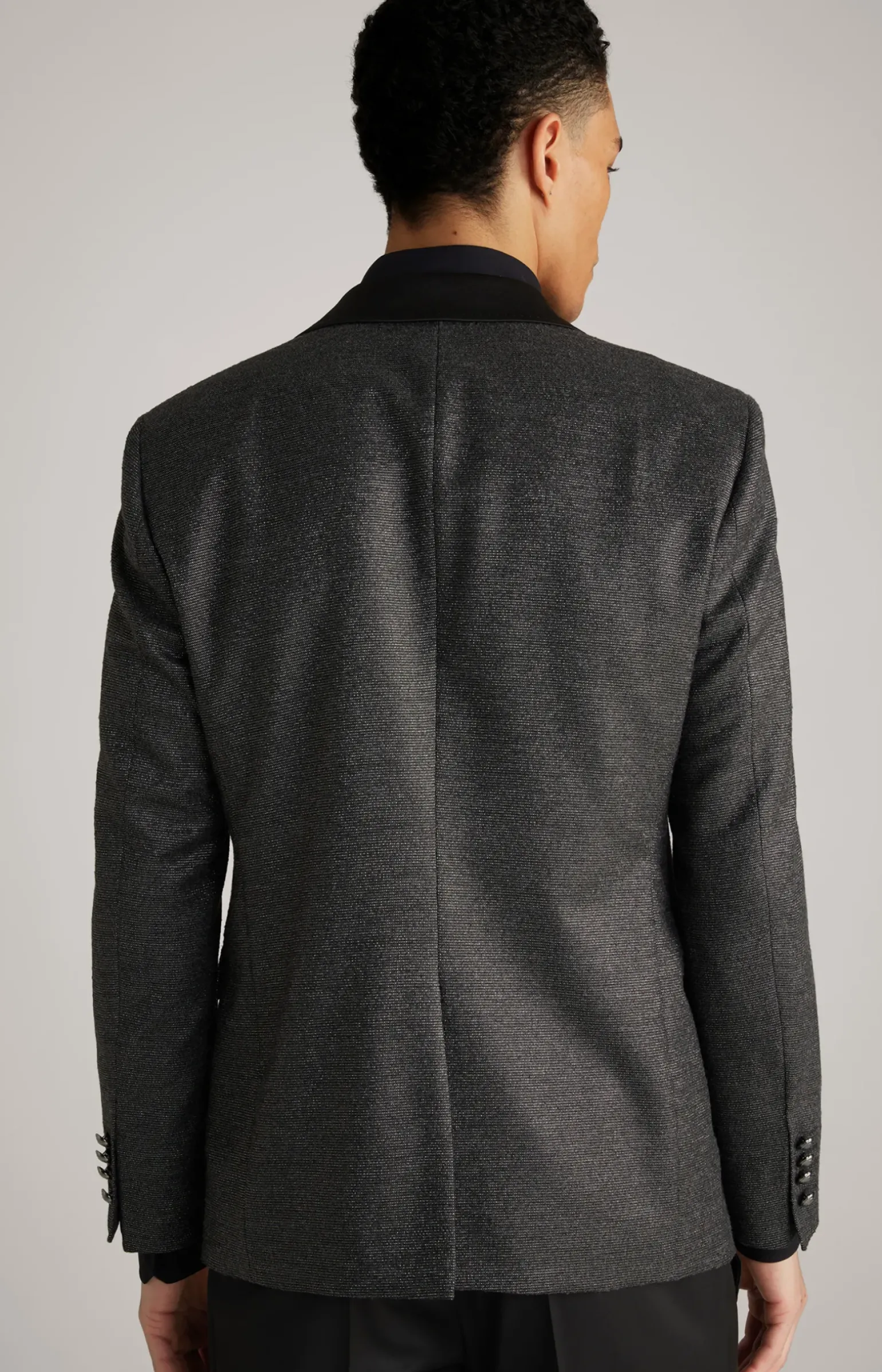 Evening-Sakko Horace in Anthrazit/Silber