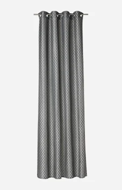 Fertig-Vorhang Allover, Grau
