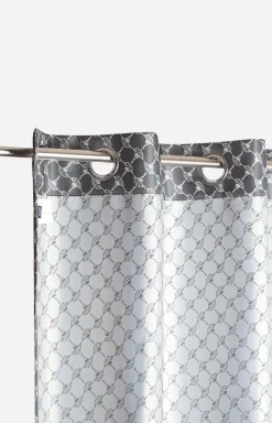 Fertig-Vorhang Allover, Grau