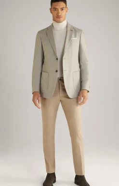 Flanell-Sakko Four in Beige meliert