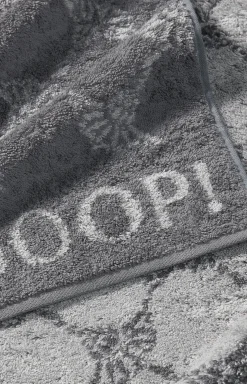 Frottierserie Classic Cornflowers in Anthrazit