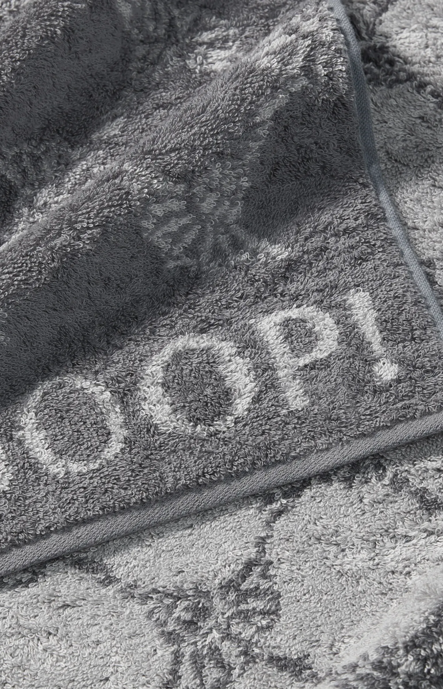 Frottierserie Classic Cornflowers in Anthrazit