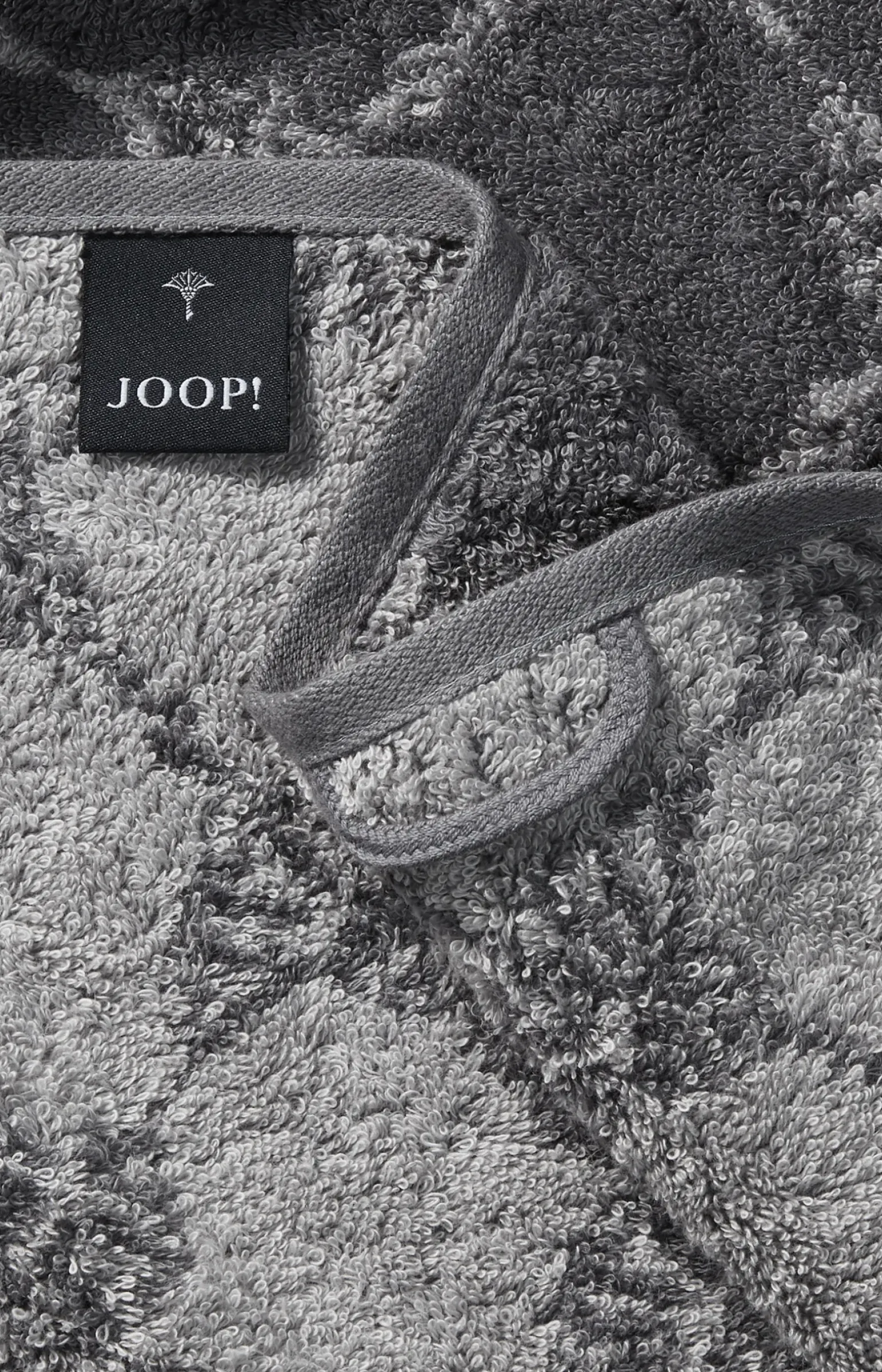 Frottierserie Classic Cornflowers in Anthrazit