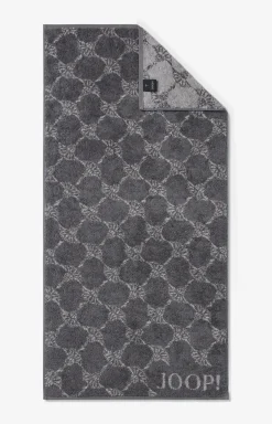 Frottierserie Classic Cornflowers in Anthrazit