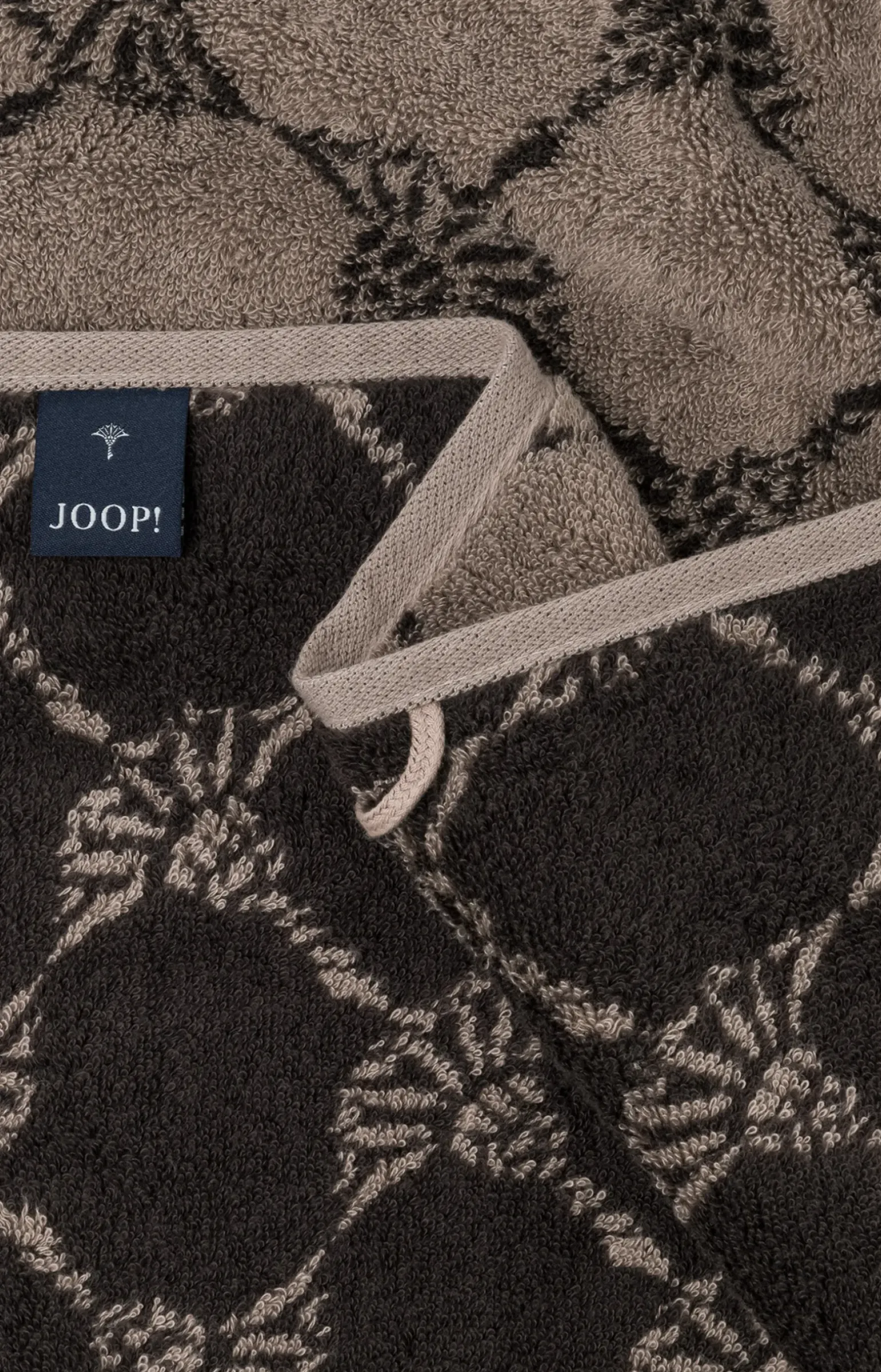 Frottierserie JOOP! CLASSIC CORNFLOWER in Mocca