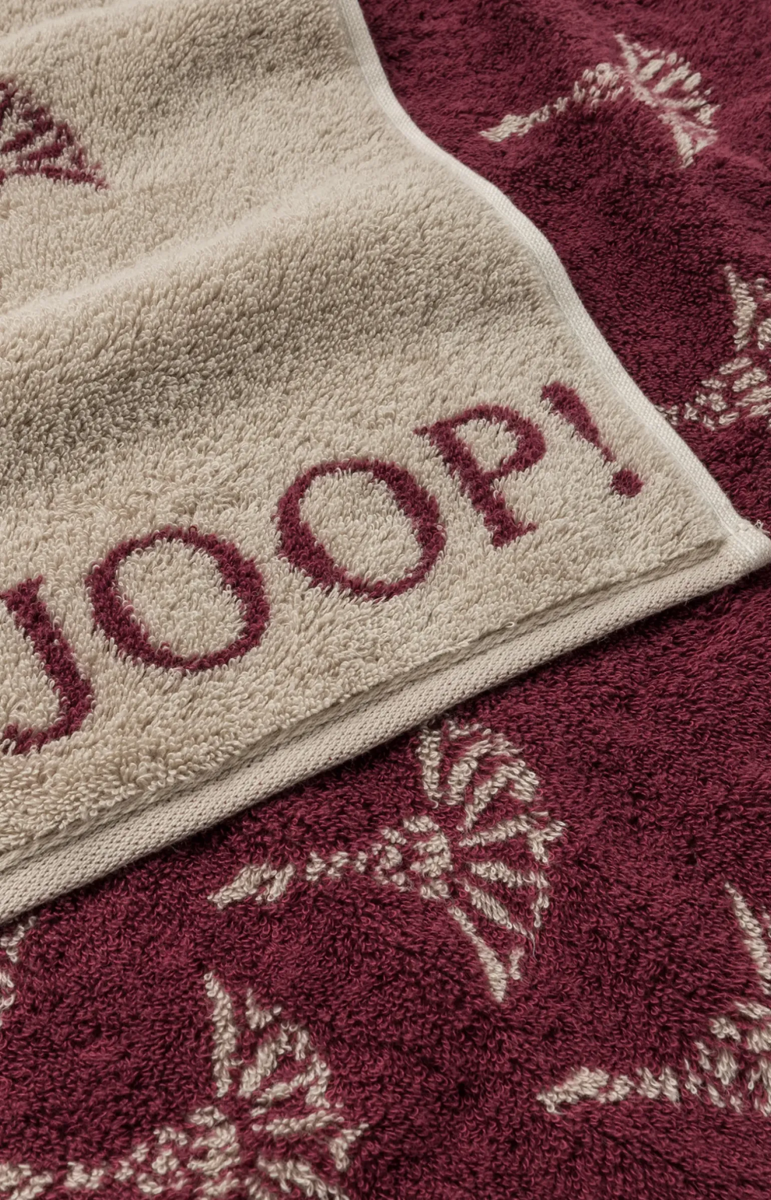Frottierserie JOOP! FADED CORNFLOWER in Rouge