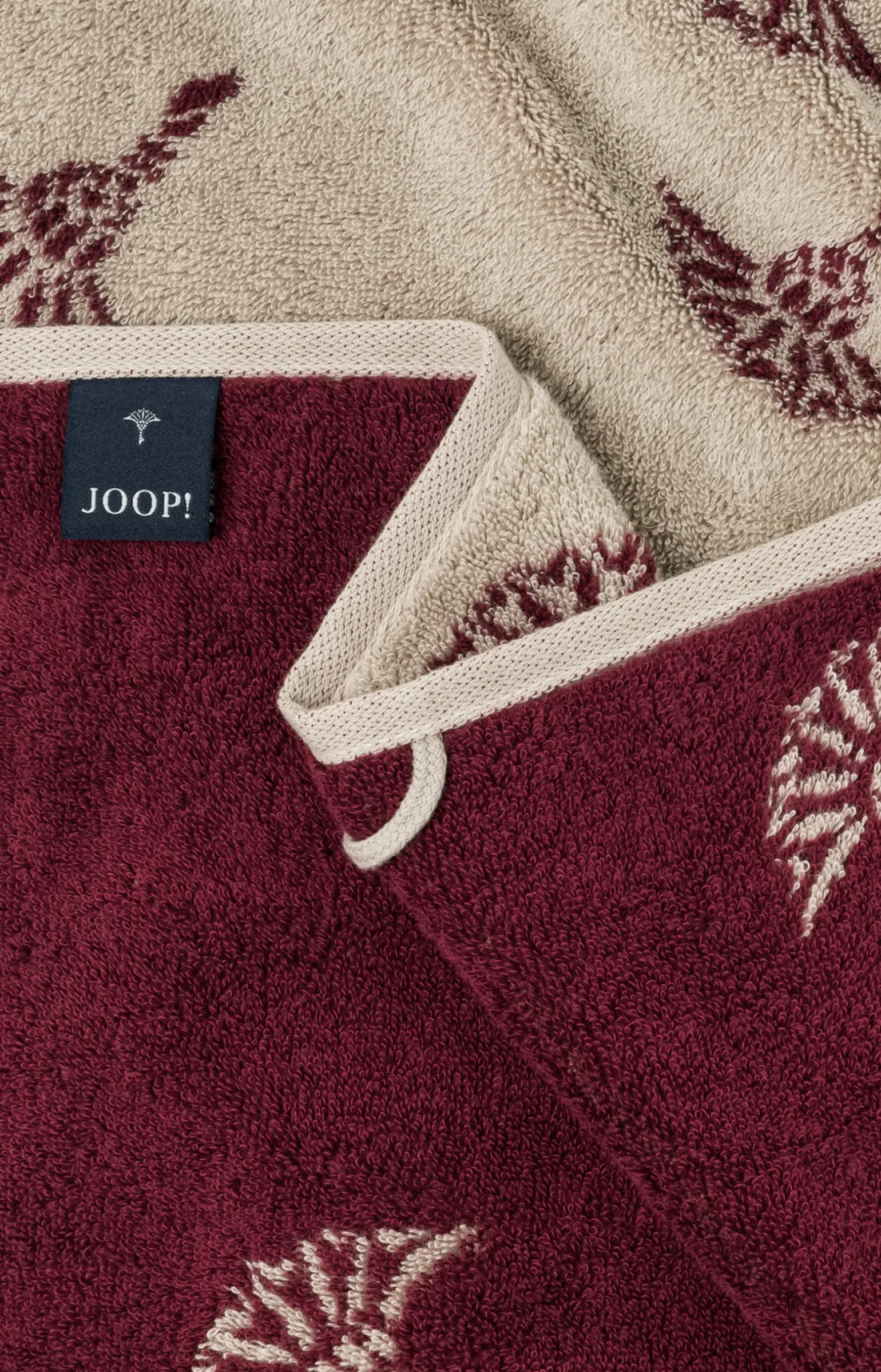 Frottierserie JOOP! FADED CORNFLOWER in Rouge