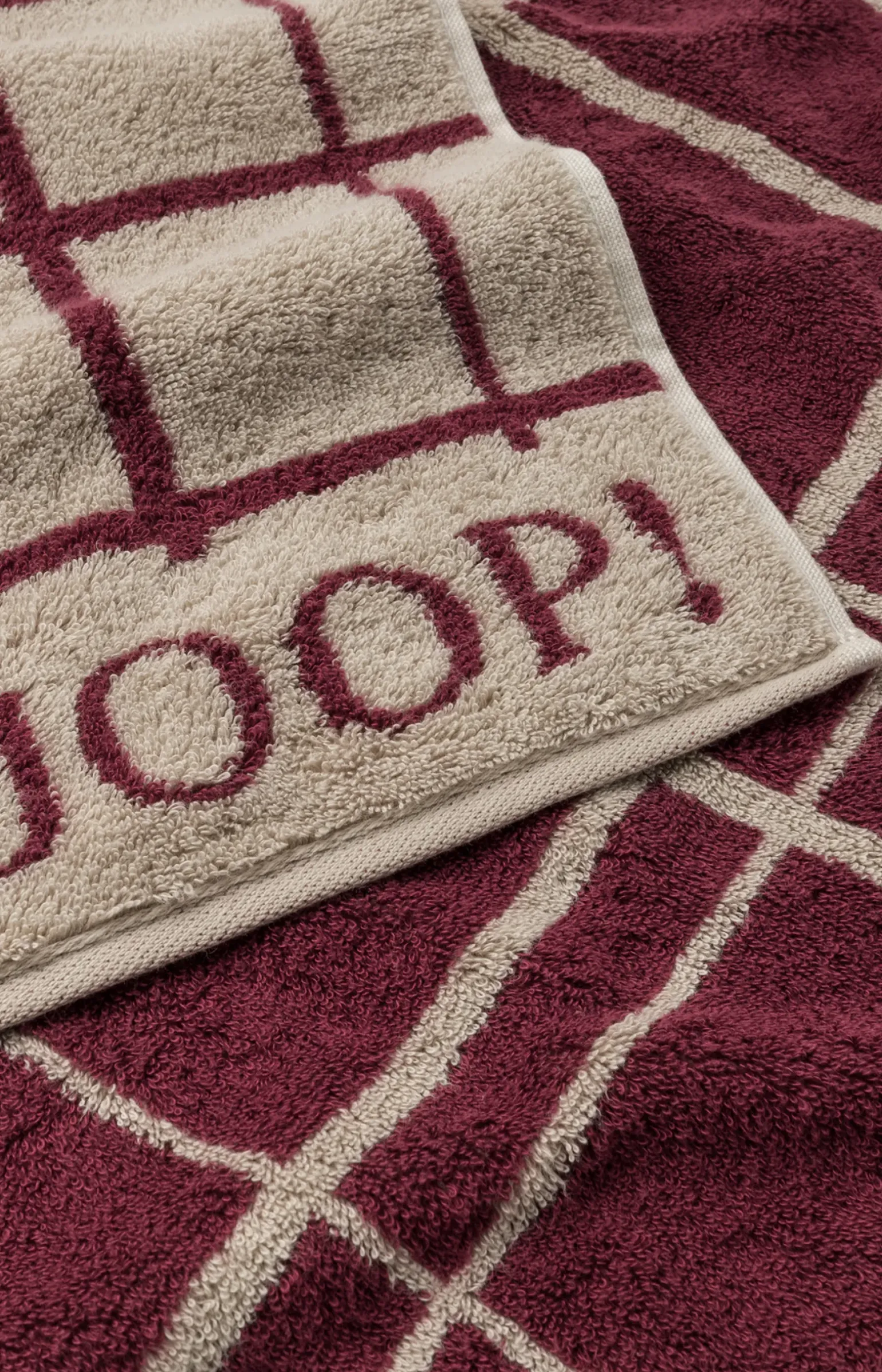 Frottierserie JOOP! SELECT LAYER in Rouge