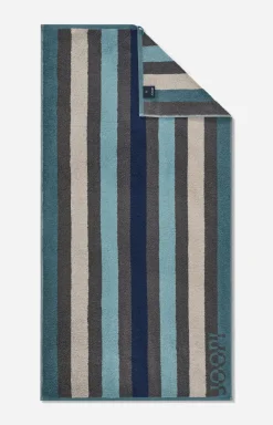 Frottierserie JOOP! TONE STRIPES in Aqua gestreift