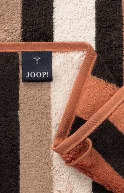 Frottierserie JOOP! TONE STRIPES in Kupfer gestreift
