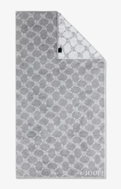 Frottierserie Silber/White Cornflower, Silber