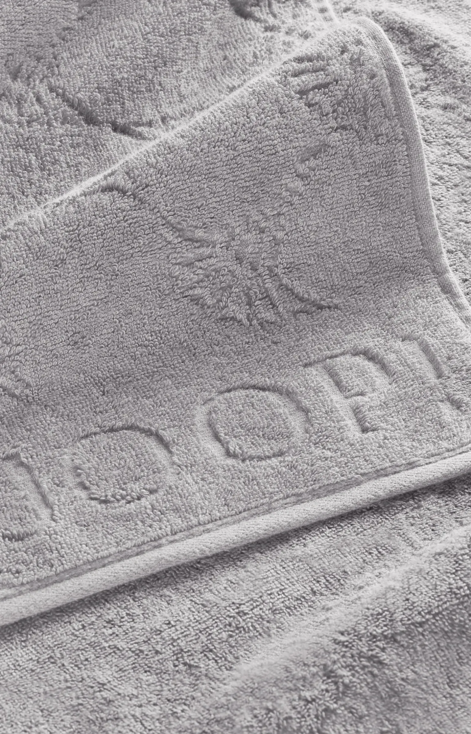 Frottierserie Uni-Cornflower, Platin