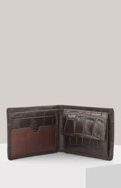 Geldbörse Fano Nestor in Dunkelbraun
