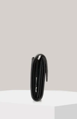 Geldbörse Leggero Stampa Cosma in Schwarz