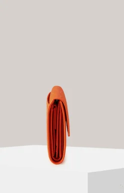 Geldbörse Leggero Stampa Cosma in Orange