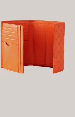 Geldbörse Leggero Stampa Cosma in Orange