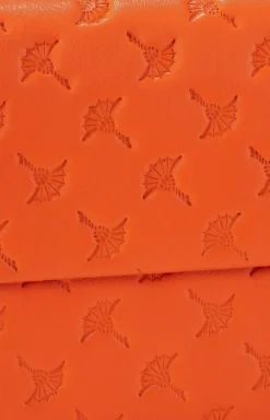 Geldbörse Leggero Stampa Cosma in Orange