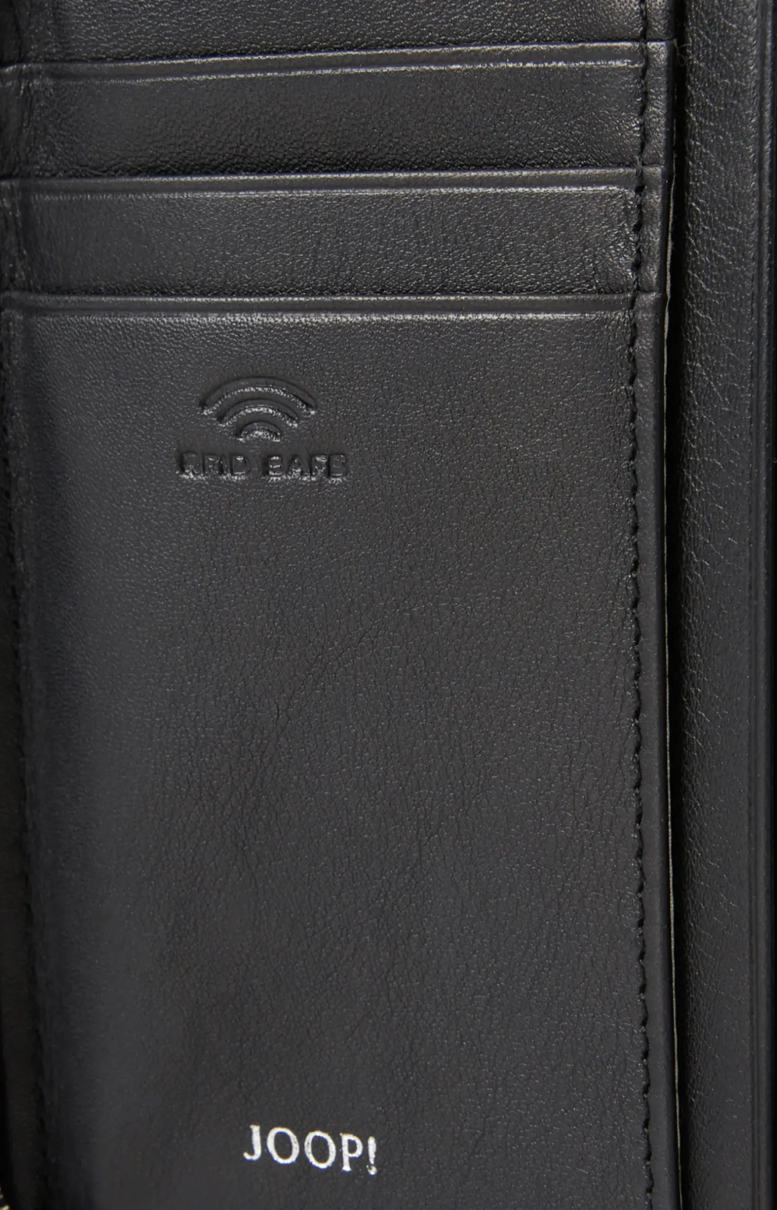 Geldbörse Leggero Stampa Nisa in Schwarz