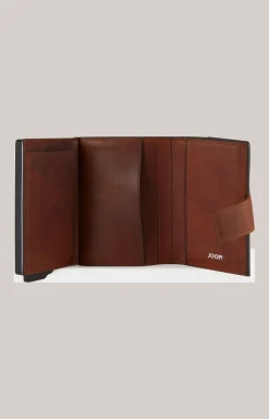 Geldbörse Loreto C-Three E-Cage in Cognac-Braun