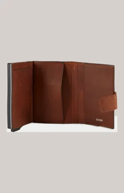 Geldbörse Loreto C-Two E-Cage in Cognac-Braun