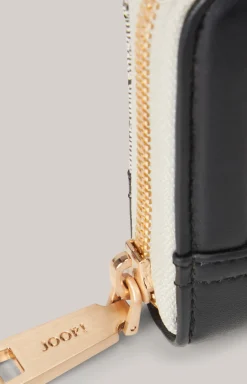 Geldbörse Mazzolino Edition Melete in Schwarz/Offwhite