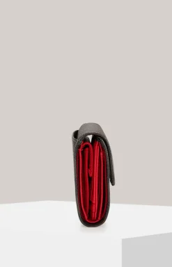 Geldbörse Piazza Edition Cosma in Braun/Schwarz