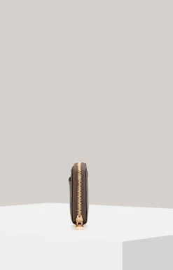 Geldbörse Piazza Edition Melete in Dunkelbraun/Schwarz