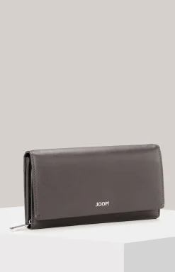 Geldbörse Sofisticato Europa in Braun-Grau