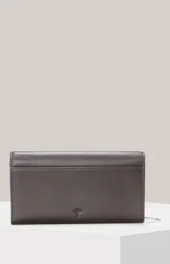 Geldbörse Sofisticato Europa in Braun-Grau